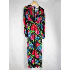 Rat & Boa Ferreira Floral Print Maxi Dress Size Small